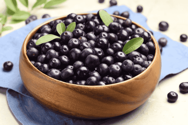 Acai Berry (اکائی بیری) in a bowl