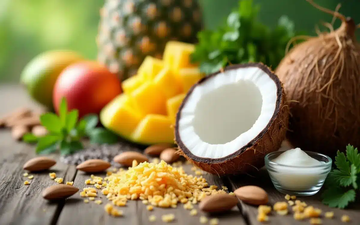 Dry coconut benefits including top health and nutrition facts for heart health, weight management, and beauty.