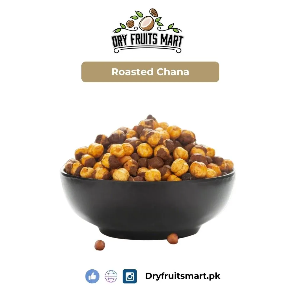 Premium Roasted Chana - Natural Protein Snack from Pakistan