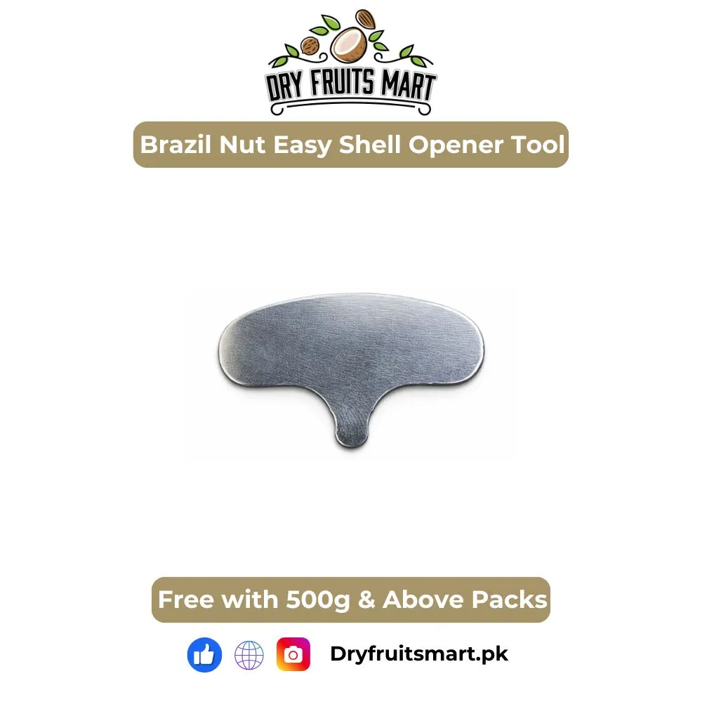 Brazil Nut Cracking Key Tool for Opening Brazil Nuts Shell Easily