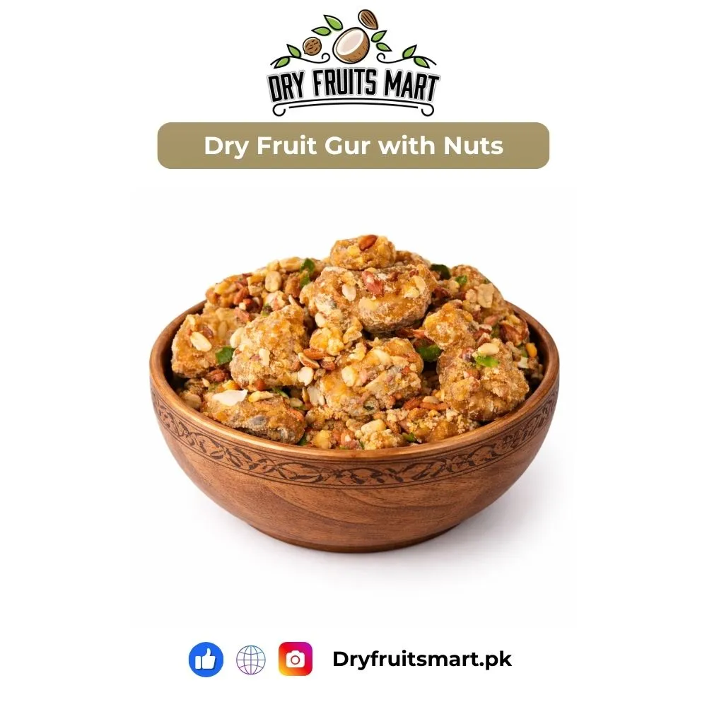 Dry Fruit Gur with Nuts Price in Pakistan – Desi Jaggery with Mixed Nuts