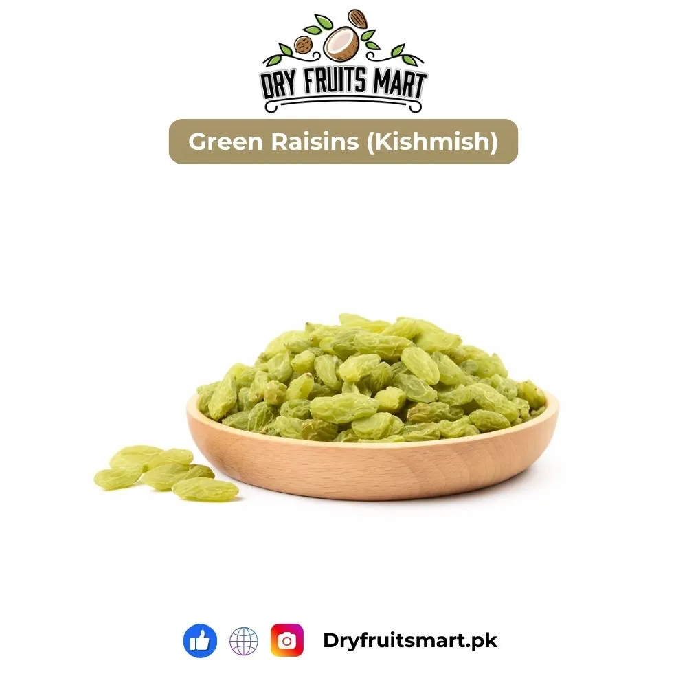 Green Raisins (Kishmish) Price in Pakistan – Premium Sweet & Soft