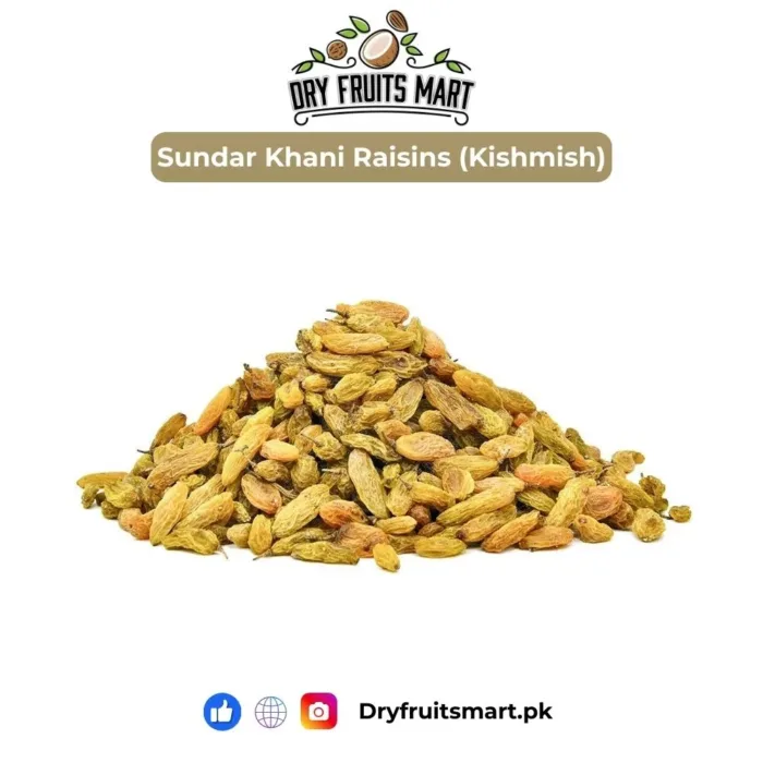 Pakistan Raisins Sundar Khani Raisins (Kishmish) | Best Price in Pakistan