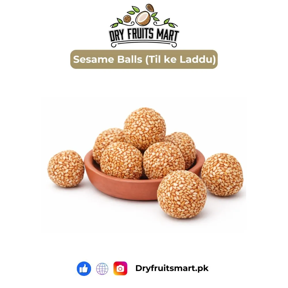 Sesame Balls (Til ke Laddu) – Sweet & Traditional