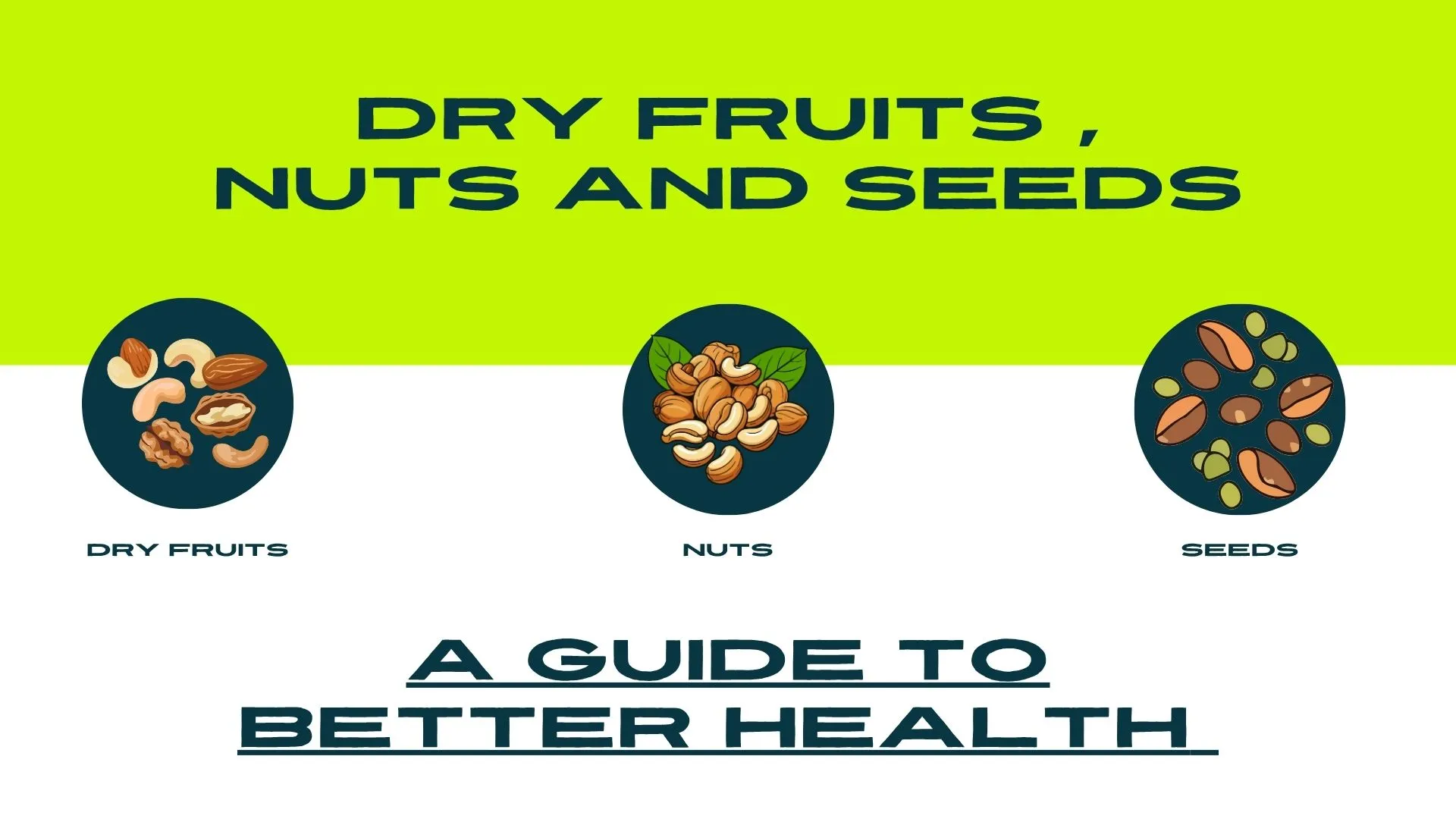Dry Fruits, Nuts, and Seeds for Better Health