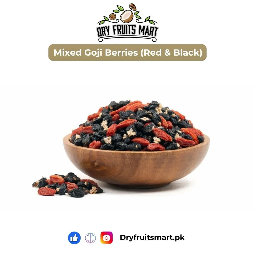 Mixed Goji Berries Price in Pakistan – Premium Red and Black Goji Mix
