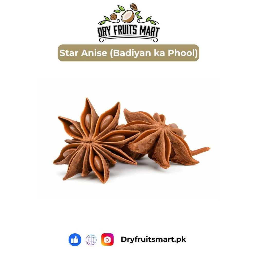 Star Anise (Badiyan ka Phool) Price in Pakistan – Premium Whole Spice