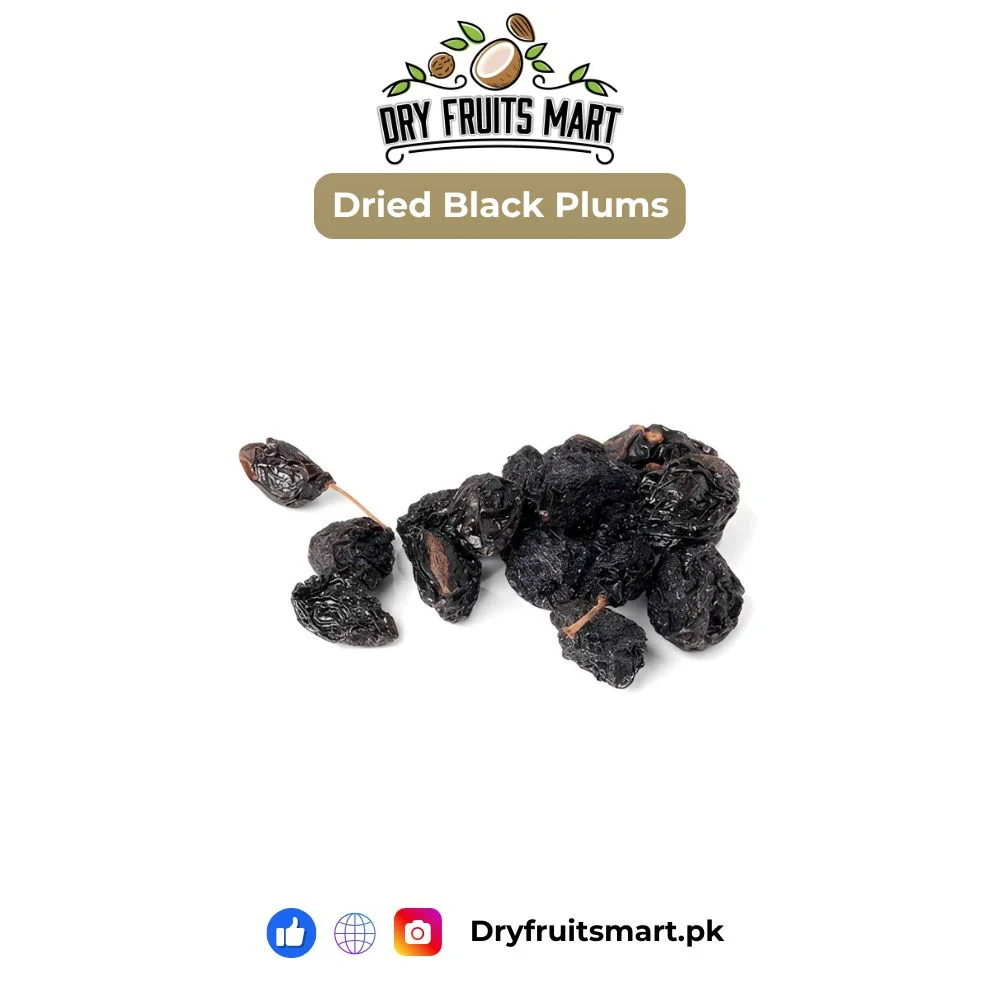 Premium Dried Black Plums Aloo Bukhara from Dry Fruits Mart Pakistan - Natural healthy snack rich in fiber and vitamins